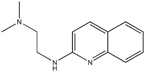dimethyl[2-(quinolin-2-ylamino)ethyl]amine Structure