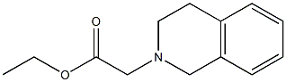 3,4-ジヒドロイソキノリン-2(1H)-酢酸エチル 化学構造式