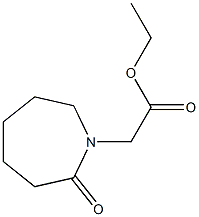 ethyl 2-(2-oxoazepan-1-yl)acetate 化学構造式