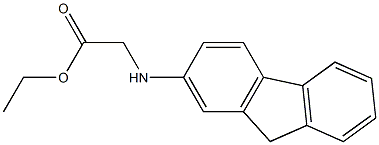 ethyl 2-(9H-fluoren-2-ylamino)acetate