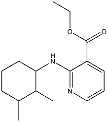ethyl 2-[(2,3-dimethylcyclohexyl)amino]pyridine-3-carboxylate Structure