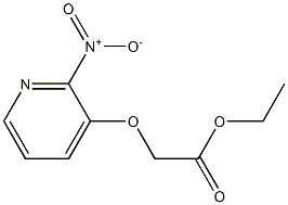 ethyl 2-[(2-nitropyridin-3-yl)oxy]acetate Structure