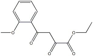 ethyl 4-(2-methoxyphenyl)-2,4-dioxobutanoate,,结构式