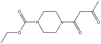 ethyl 4-(3-oxobutanoyl)piperazine-1-carboxylate Structure