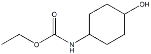 ethyl N-(4-hydroxycyclohexyl)carbamate Structure