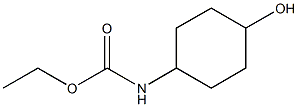 ethyl N-(4-hydroxycyclohexyl)carbamate,,结构式