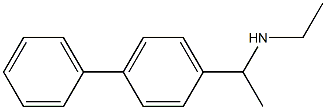 ethyl[1-(4-phenylphenyl)ethyl]amine Structure