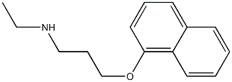  ethyl[3-(naphthalen-1-yloxy)propyl]amine