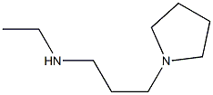 ethyl[3-(pyrrolidin-1-yl)propyl]amine 化学構造式