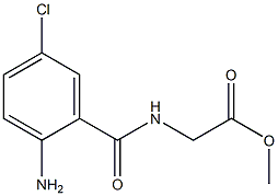 methyl [(2-amino-5-chlorobenzoyl)amino]acetate