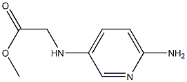 methyl 2-[(6-aminopyridin-3-yl)amino]acetate Structure