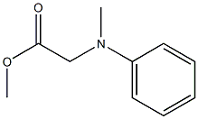 methyl 2-[methyl(phenyl)amino]acetate Struktur
