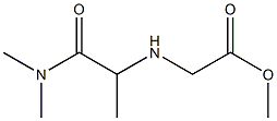 methyl 2-{[1-(dimethylcarbamoyl)ethyl]amino}acetate|