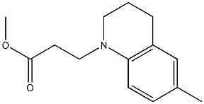 methyl 3-(6-methyl-1,2,3,4-tetrahydroquinolin-1-yl)propanoate|