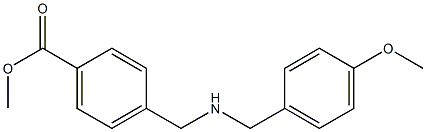 methyl 4-({[(4-methoxyphenyl)methyl]amino}methyl)benzoate