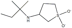 N-(1,1-dimethylpropyl)-N-(1,1-dioxidotetrahydrothien-3-yl)amine Struktur