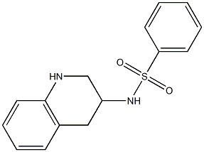 N-(1,2,3,4-tetrahydroquinolin-3-yl)benzenesulfonamide Structure