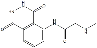 N-(1,4-dioxo-1,2,3,4-tetrahydrophthalazin-5-yl)-2-(methylamino)acetamide