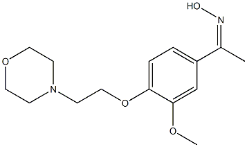  N-(1-{3-methoxy-4-[2-(morpholin-4-yl)ethoxy]phenyl}ethylidene)hydroxylamine