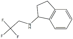 N-(2,2,2-trifluoroethyl)indan-1-amine Structure