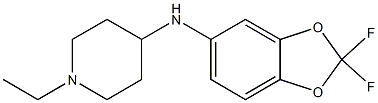 N-(2,2-difluoro-2H-1,3-benzodioxol-5-yl)-1-ethylpiperidin-4-amine