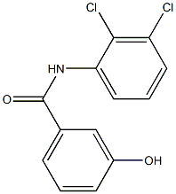 N-(2,3-dichlorophenyl)-3-hydroxybenzamide,,结构式