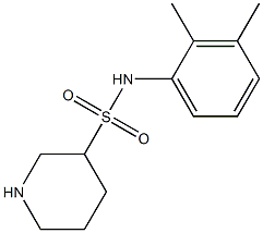 N-(2,3-dimethylphenyl)piperidine-3-sulfonamide Struktur