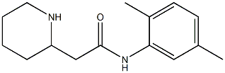 N-(2,5-dimethylphenyl)-2-(piperidin-2-yl)acetamide