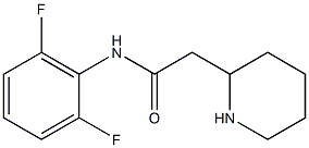 N-(2,6-difluorophenyl)-2-(piperidin-2-yl)acetamide