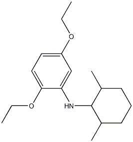  N-(2,6-dimethylcyclohexyl)-2,5-diethoxyaniline