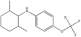 N-(2,6-dimethylcyclohexyl)-4-(trifluoromethoxy)aniline Structure