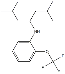 N-(2,6-dimethylheptan-4-yl)-2-(trifluoromethoxy)aniline