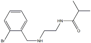  N-(2-{[(2-bromophenyl)methyl]amino}ethyl)-2-methylpropanamide