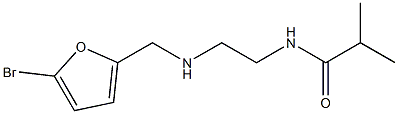 N-(2-{[(5-bromofuran-2-yl)methyl]amino}ethyl)-2-methylpropanamide