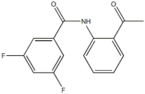 N-(2-acetylphenyl)-3,5-difluorobenzamide|