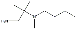 N-(2-amino-1,1-dimethylethyl)-N-butyl-N-methylamine,,结构式