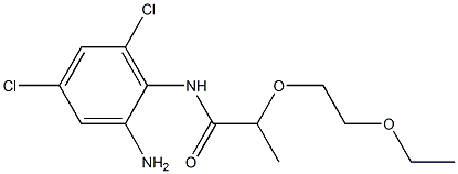 N-(2-amino-4,6-dichlorophenyl)-2-(2-ethoxyethoxy)propanamide