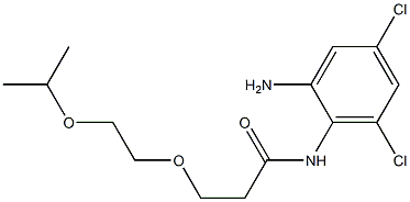  N-(2-amino-4,6-dichlorophenyl)-3-[2-(propan-2-yloxy)ethoxy]propanamide