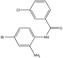 N-(2-amino-4-bromophenyl)-3-chlorobenzamide