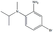 N-(2-amino-4-bromophenyl)-N-isopropyl-N-methylamine Structure