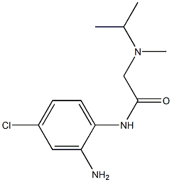 N-(2-amino-4-chlorophenyl)-2-[isopropyl(methyl)amino]acetamide Structure