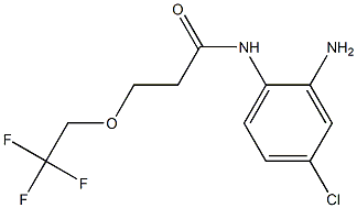 N-(2-amino-4-chlorophenyl)-3-(2,2,2-trifluoroethoxy)propanamide