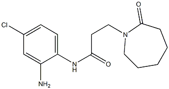 N-(2-amino-4-chlorophenyl)-3-(2-oxoazepan-1-yl)propanamide