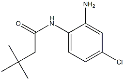 N-(2-amino-4-chlorophenyl)-3,3-dimethylbutanamide Struktur