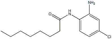 N-(2-amino-4-chlorophenyl)octanamide 化学構造式