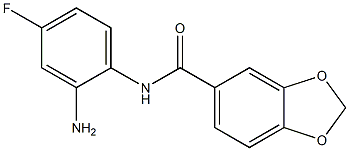 N-(2-amino-4-fluorophenyl)-1,3-benzodioxole-5-carboxamide|