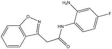 N-(2-amino-4-fluorophenyl)-2-(1,2-benzisoxazol-3-yl)acetamide|