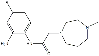 N-(2-amino-4-fluorophenyl)-2-(4-methyl-1,4-diazepan-1-yl)acetamide Structure