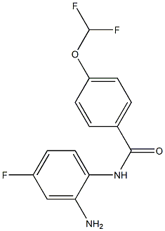 N-(2-amino-4-fluorophenyl)-4-(difluoromethoxy)benzamide
