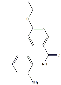 N-(2-amino-4-fluorophenyl)-4-ethoxybenzamide 化学構造式